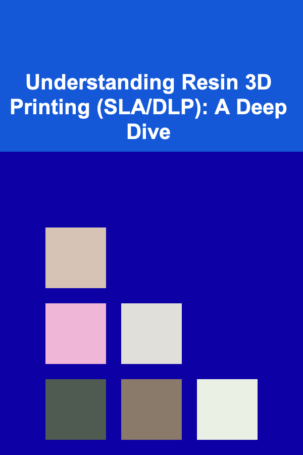 Understanding Resin 3D Printing (SLA/DLP): A Deep Dive