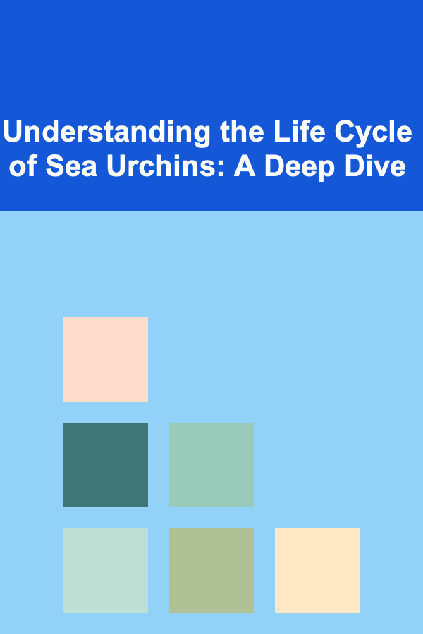 Understanding the Life Cycle of Sea Urchins: A Deep Dive