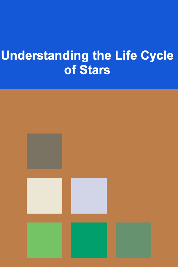 Understanding the Life Cycle of Stars