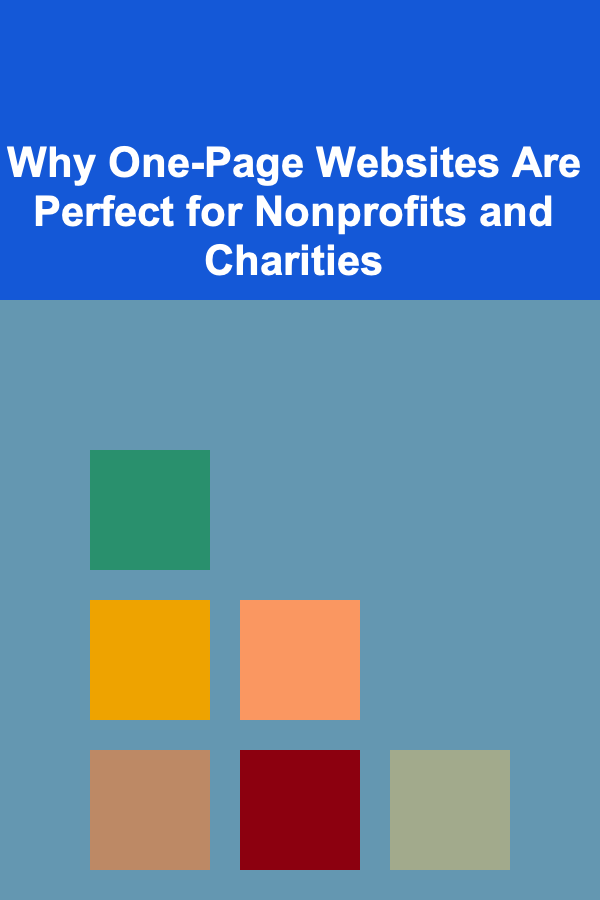 Why One-Page Websites Are Perfect for Nonprofits and Charities