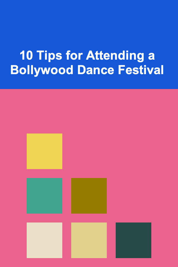 10 Tips for Attending a Bollywood Dance Festival