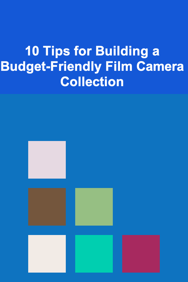 10 Tips for Building a Budget-Friendly Film Camera Collection