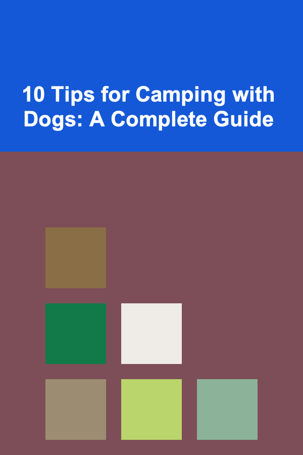 10 Tips for Camping with Dogs: A Complete Guide