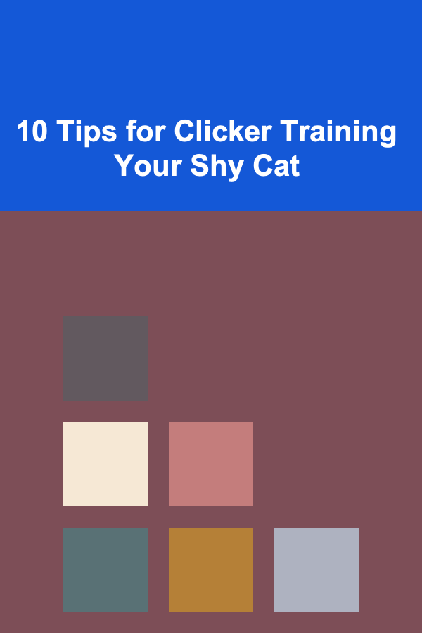 10 Tips for Clicker Training Your Shy Cat