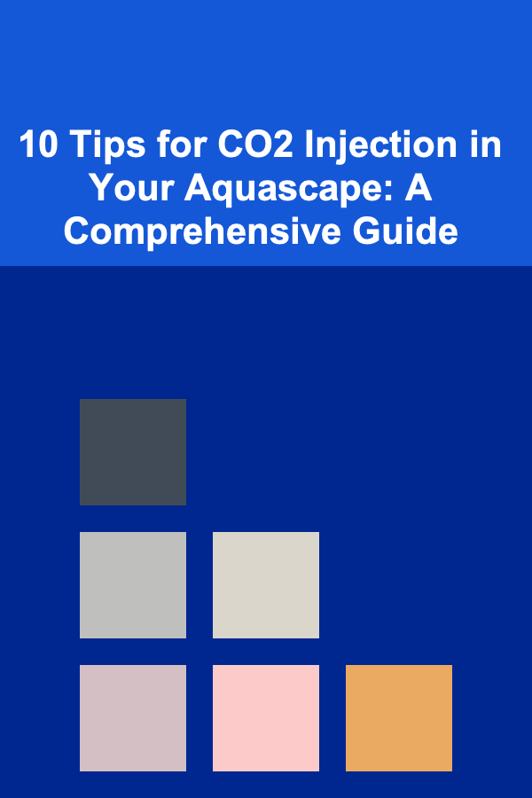 10 Tips for CO2 Injection in Your Aquascape: A Comprehensive Guide