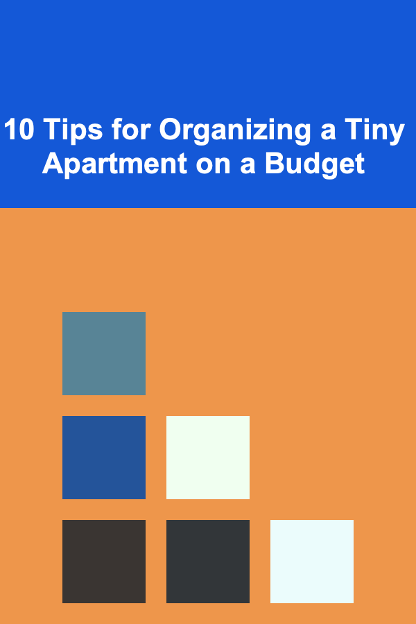 10 Tips for Organizing a Tiny Apartment on a Budget
