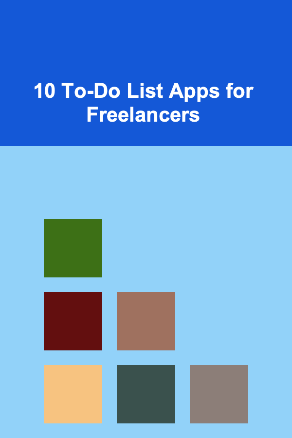 10 To-Do List Apps for Freelancers