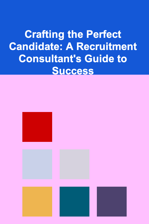 Crafting the Perfect Candidate: A Recruitment Consultant's Guide to Success