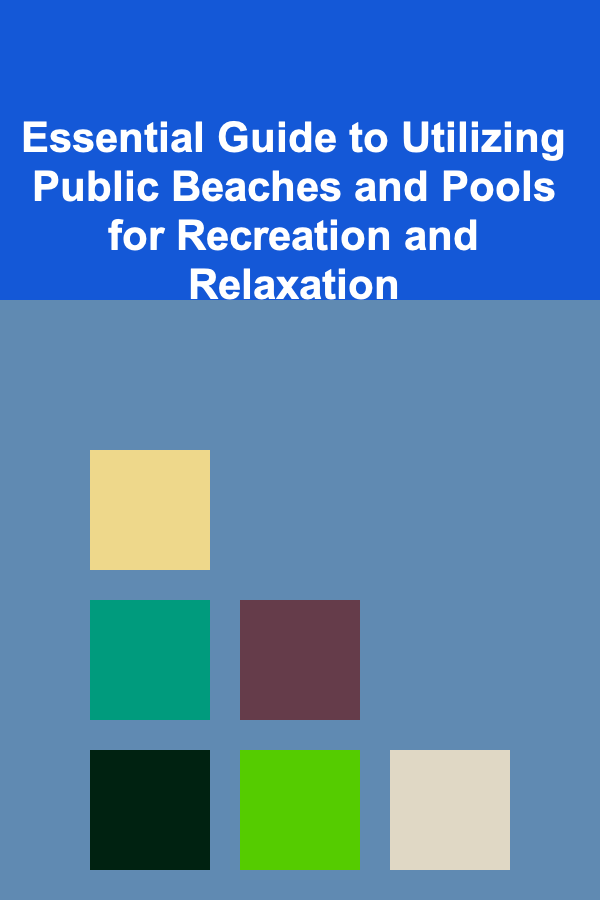 Essential Guide to Utilizing Public Beaches and Pools for Recreation and Relaxation