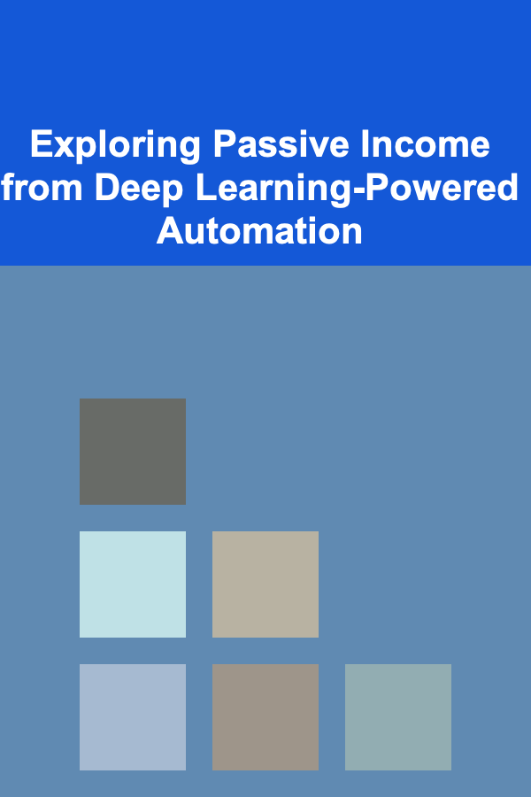 Exploring Passive Income from Deep Learning-Powered Automation