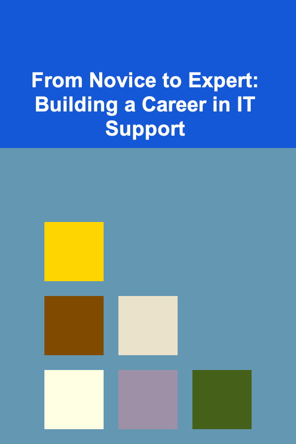 From Novice to Expert: Building a Career in IT Support