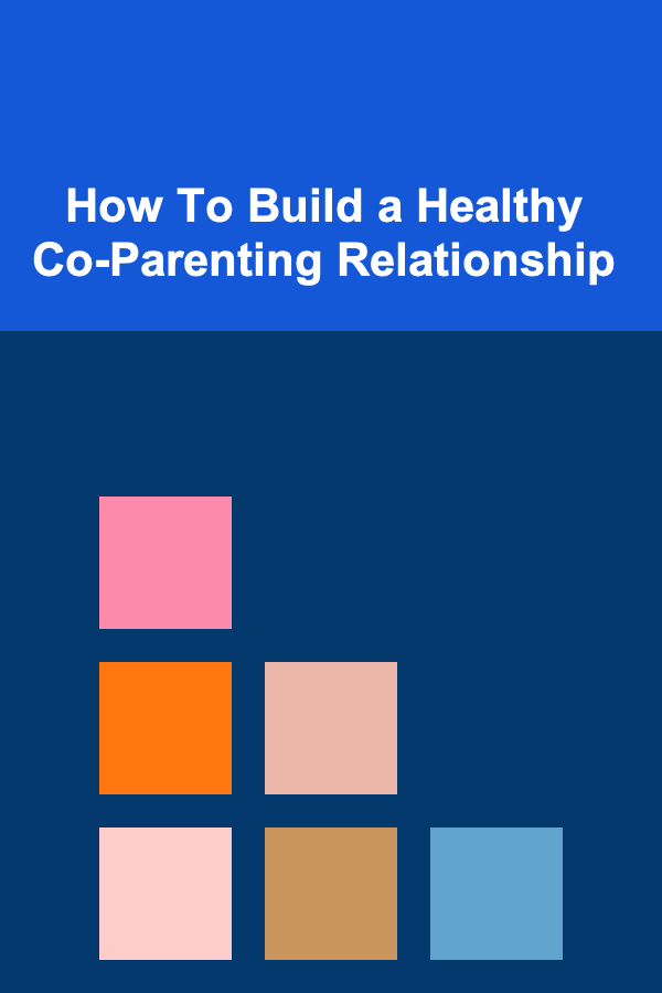 How To Build a Healthy Co-Parenting Relationship