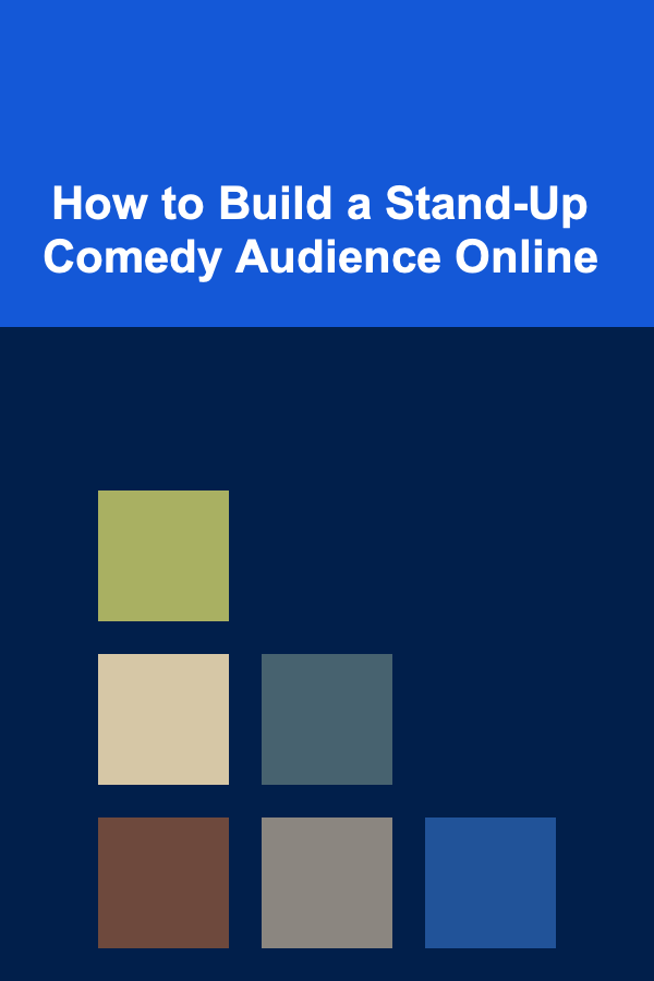 How to Build a Stand-Up Comedy Audience Online