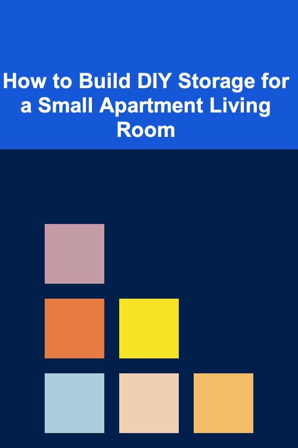 How to Build DIY Storage for a Small Apartment Living Room