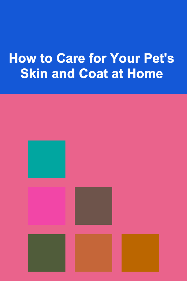 How to Care for Your Pet's Skin and Coat at Home