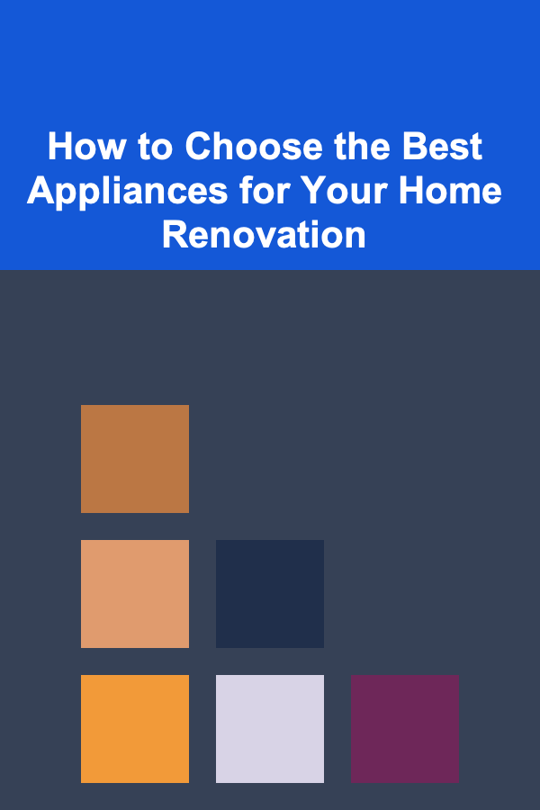 How to Choose the Best Appliances for Your Home Renovation
