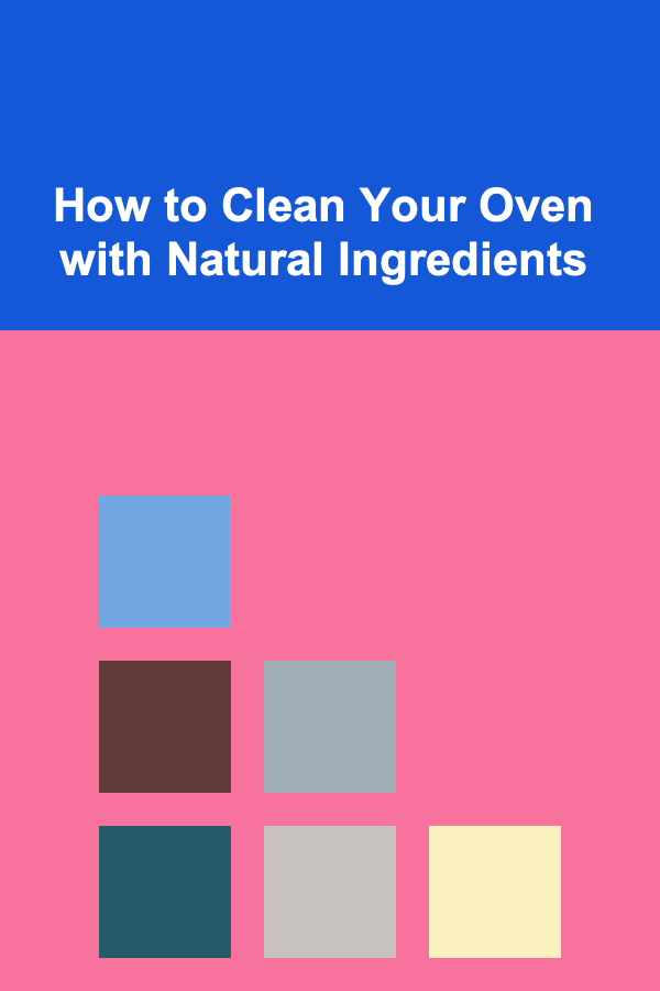 How to Clean Your Oven with Natural Ingredients