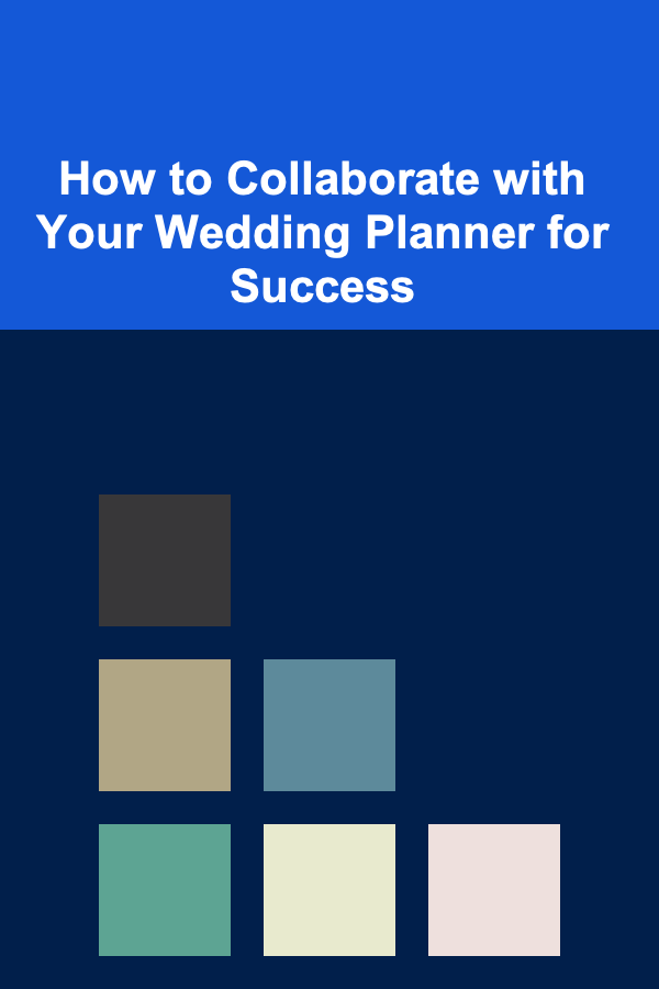 How to Collaborate with Your Wedding Planner for Success