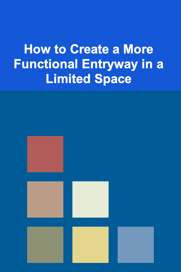 How to Create a More Functional Entryway in a Limited Space