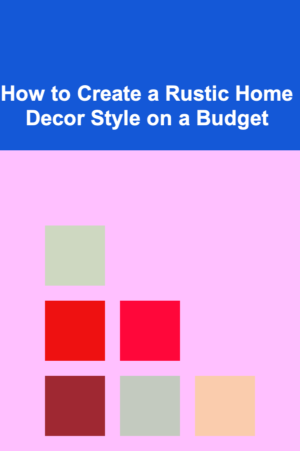 How to Create a Rustic Home Decor Style on a Budget
