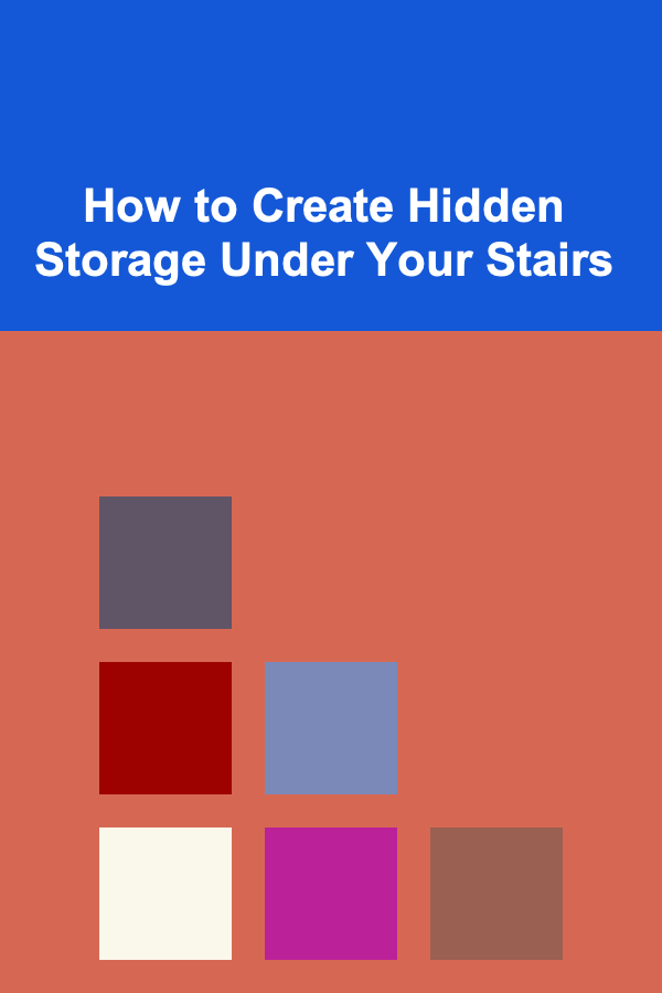 How to Create Hidden Storage Under Your Stairs