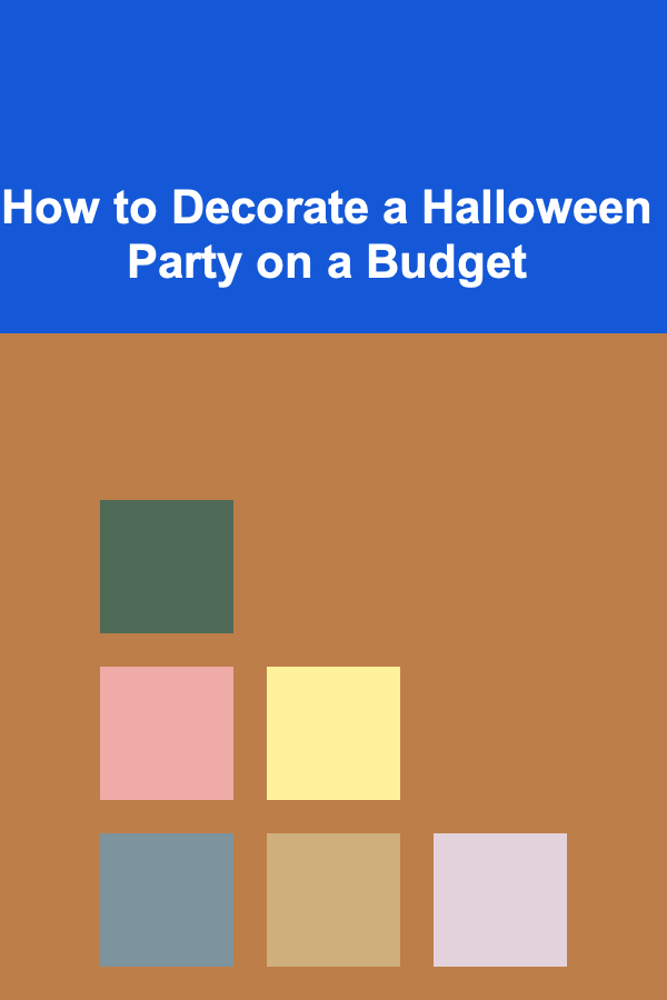 How to Decorate a Halloween Party on a Budget