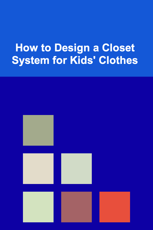 How to Design a Closet System for Kids' Clothes