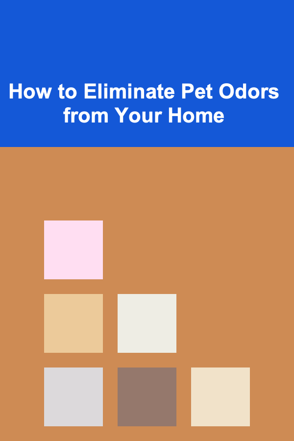 How to Eliminate Pet Odors from Your Home