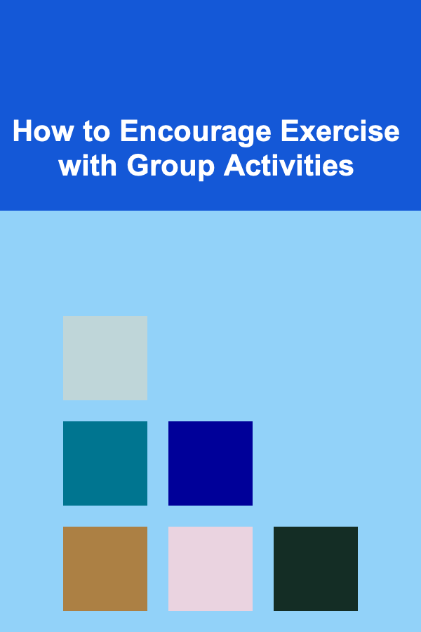 How to Encourage Exercise with Group Activities