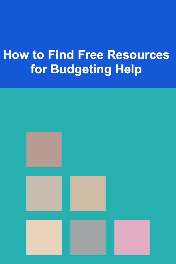 How to Find Free Resources for Budgeting Help