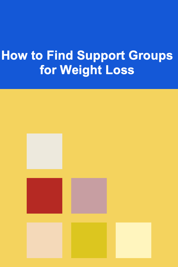 How to Find Support Groups for Weight Loss