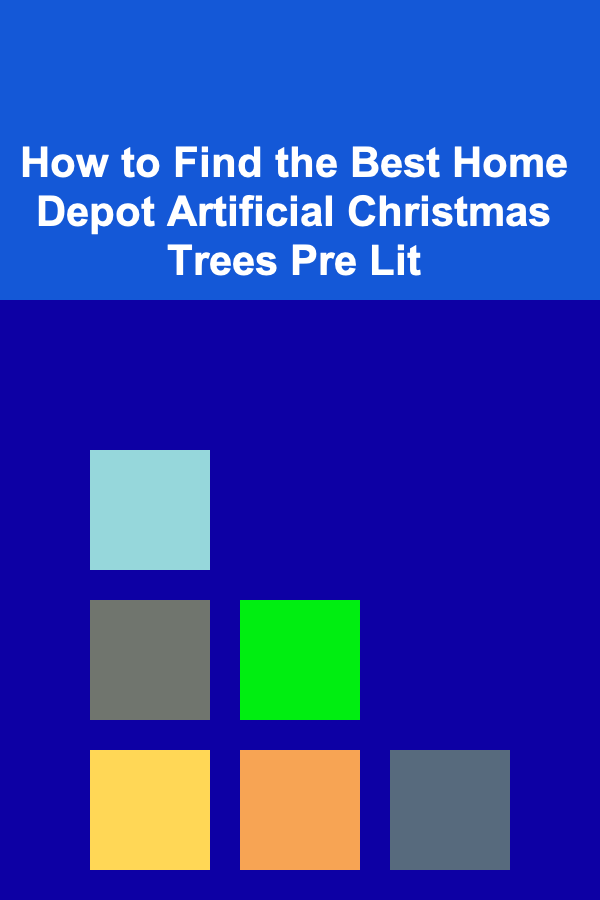 How to Find the Best Home Depot Artificial Christmas Trees Pre Lit