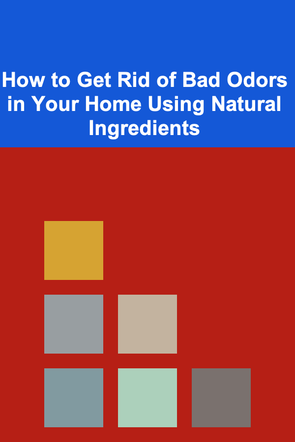 How to Get Rid of Bad Odors in Your Home Using Natural Ingredients