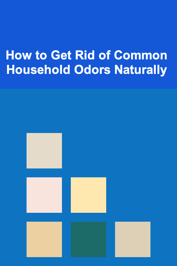 How to Get Rid of Common Household Odors Naturally