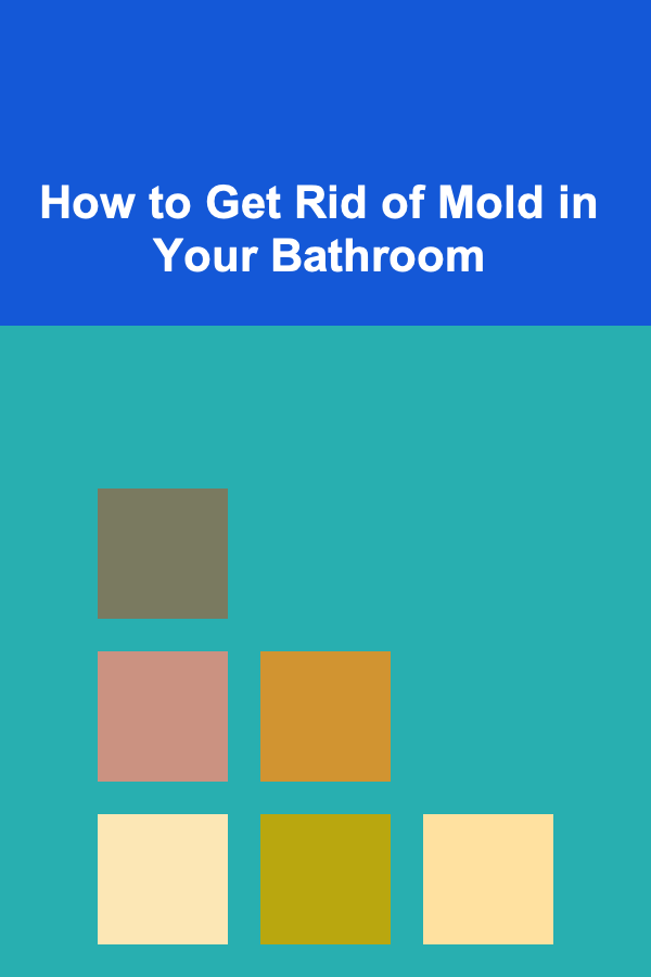 How to Get Rid of Mold in Your Bathroom