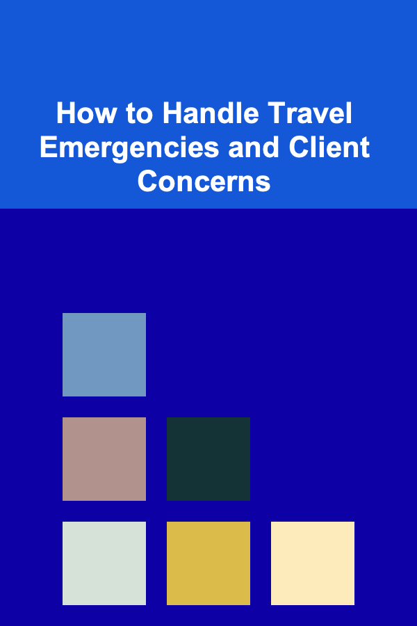 How to Handle Travel Emergencies and Client Concerns