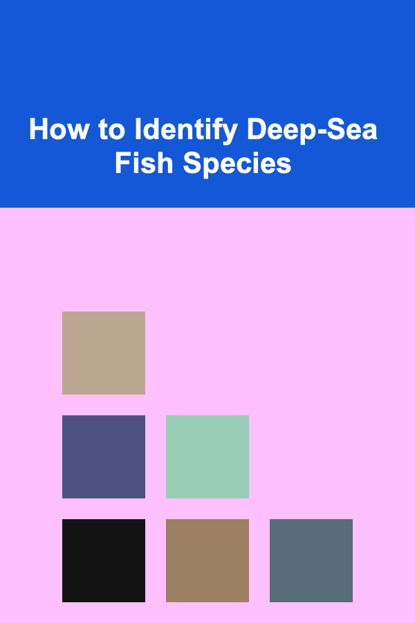 How to Identify Deep-Sea Fish Species