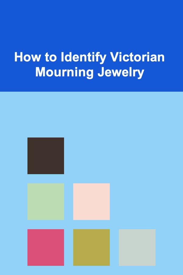 How to Identify Victorian Mourning Jewelry