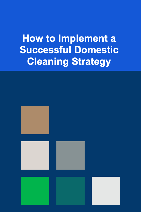 How to Implement a Successful Domestic Cleaning Strategy