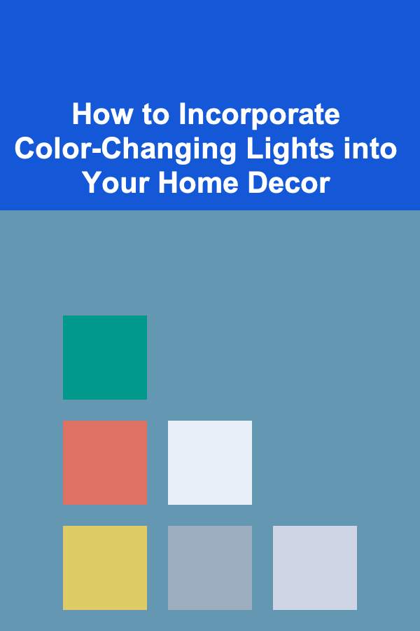 How to Incorporate Color-Changing Lights into Your Home Decor
