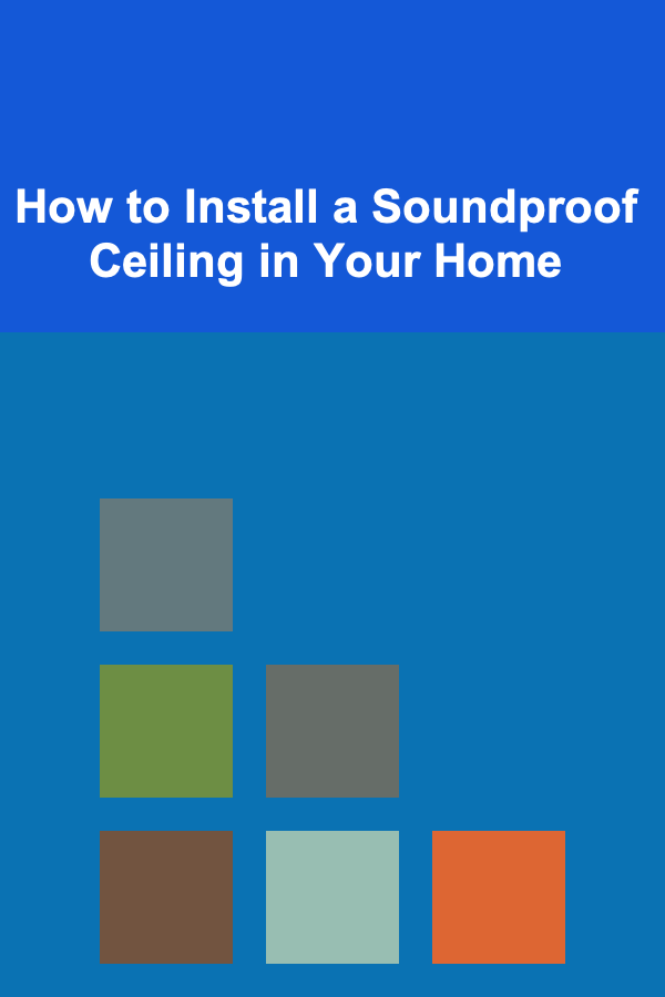 How to Install a Soundproof Ceiling in Your Home