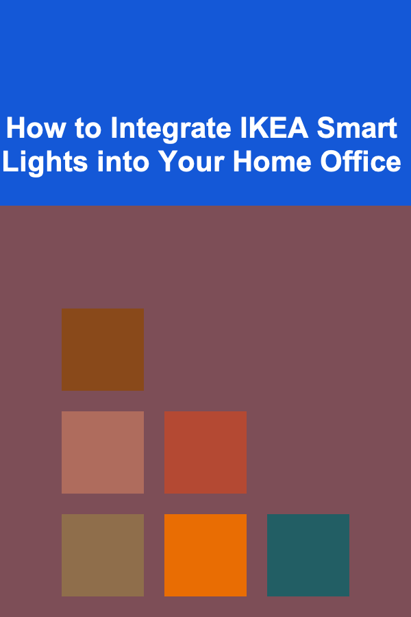 How to Integrate IKEA Smart Lights into Your Home Office