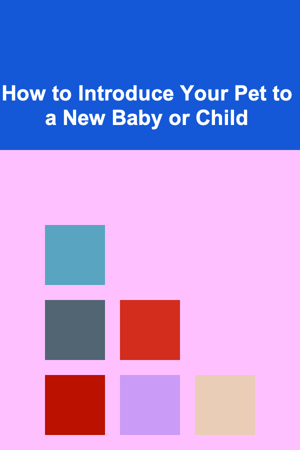 How to Introduce Your Pet to a New Baby or Child
