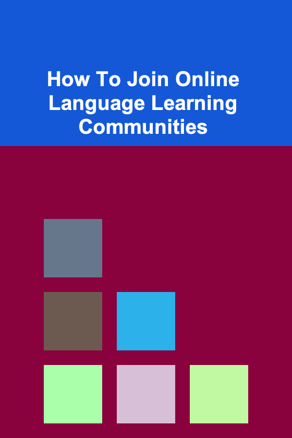 How To Join Online Language Learning Communities