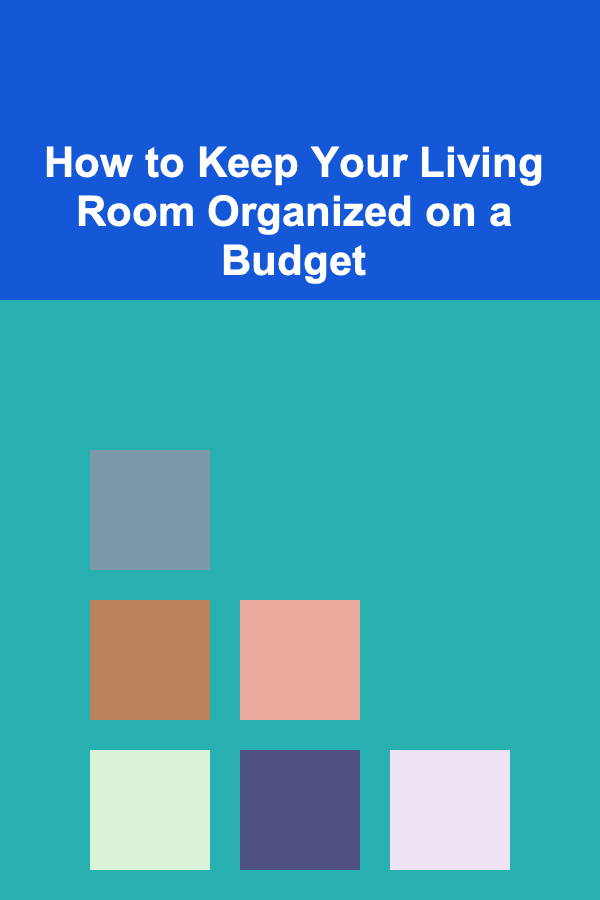 How to Keep Your Living Room Organized on a Budget