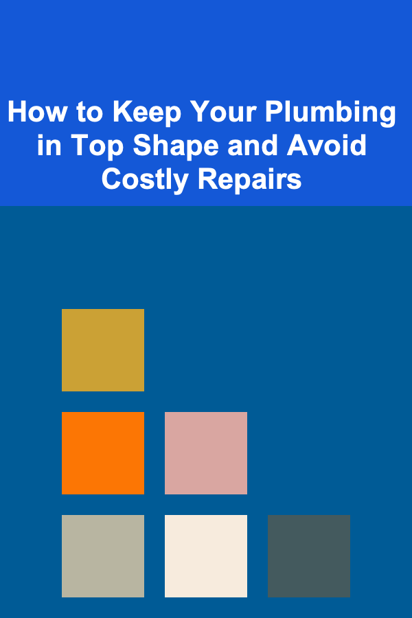 How to Keep Your Plumbing in Top Shape and Avoid Costly Repairs