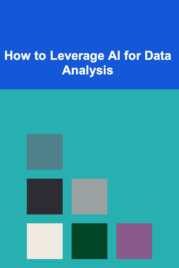 How to Leverage AI for Data Analysis