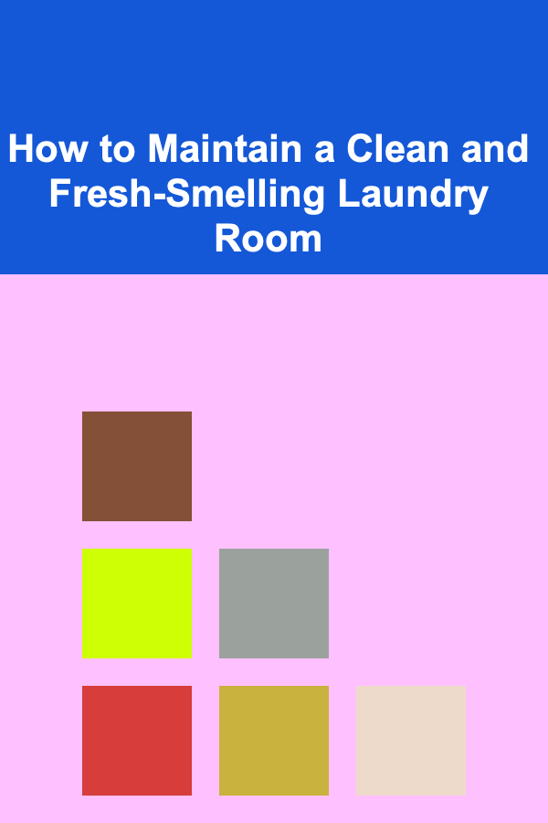 How to Maintain a Clean and Fresh-Smelling Laundry Room