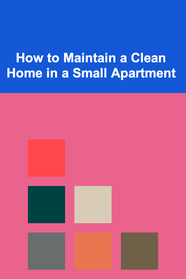 How to Maintain a Clean Home in a Small Apartment