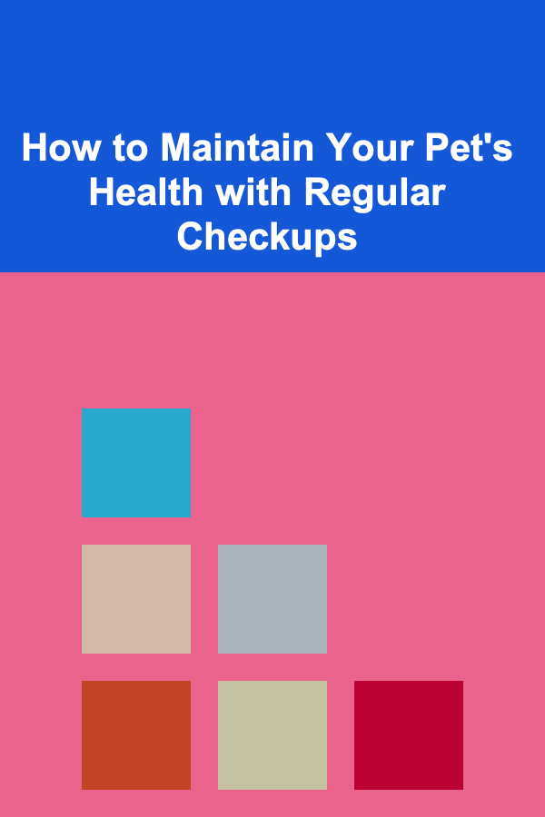 How to Maintain Your Pet's Health with Regular Checkups